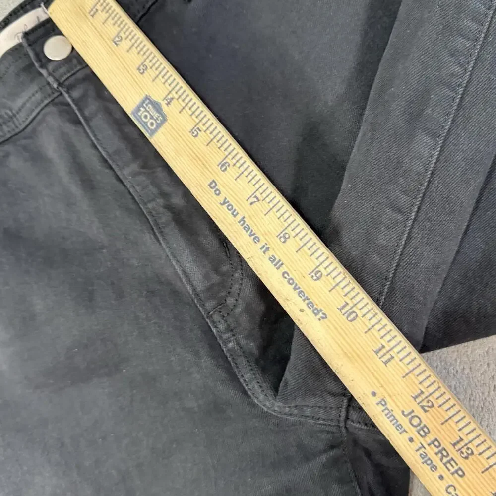 Universal Thread High-Rise Sailor Wide Leg Jeans Size 10 Black Baggy Y2K Inspire - Picture 8 of 9